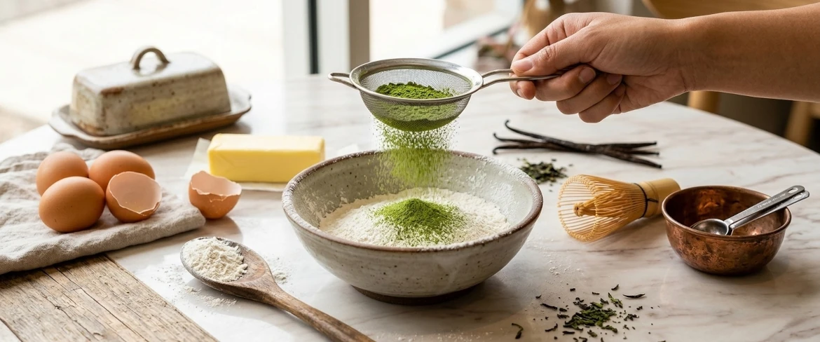 Tilberedning af bagværk med kulinarisk matcha – de bedste matcha-opskrifter