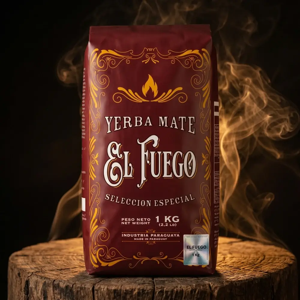 Nyhed: El Fuego Elaborada 1 kg – den stærkeste paraguayanske yerba mate i papiremballage