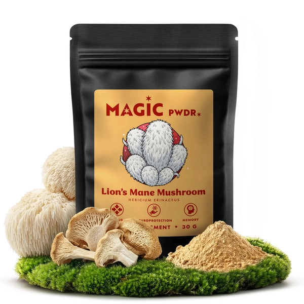 Magic Pwdr lion's mane tilskud
