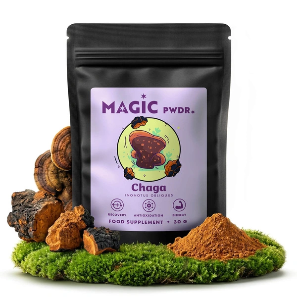 Magic Pwdr chaga svampetilskud