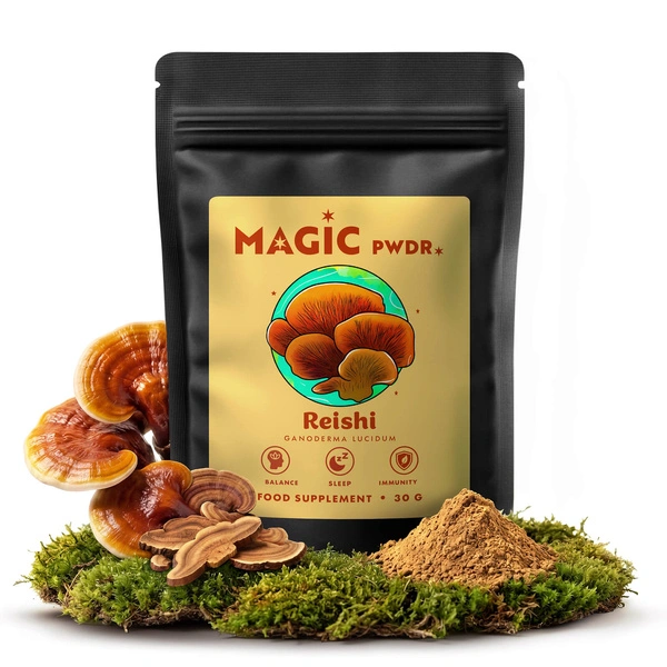 Magic Pwdr reishi svampetilskud