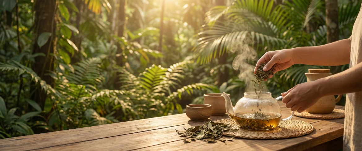 Guayusa-te – hvordan man brygger en kop infusion lavet af Ilex guayusa-blade