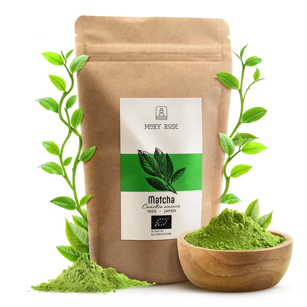 Mary Rose japansk matcha-grøn te (økologisk) til madlavning