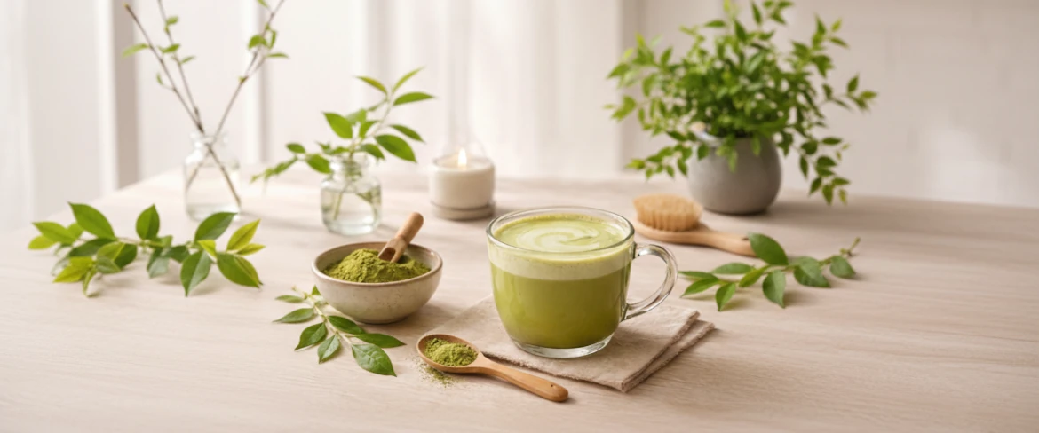 Matcha-te med mælk – matcha latte som en daglig drik
