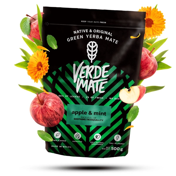 Verde Mate Grønt æble & mynte