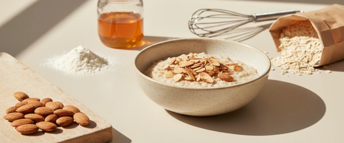 Mandler i køkkenet – mandelflager, malede mandler og ristede mandler i retter