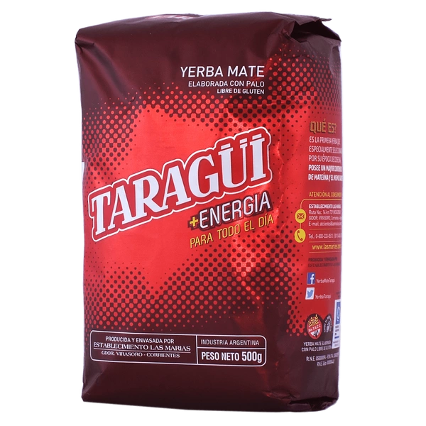 Klassisk yerba mate, der giver et energikick – Taragui Energia.