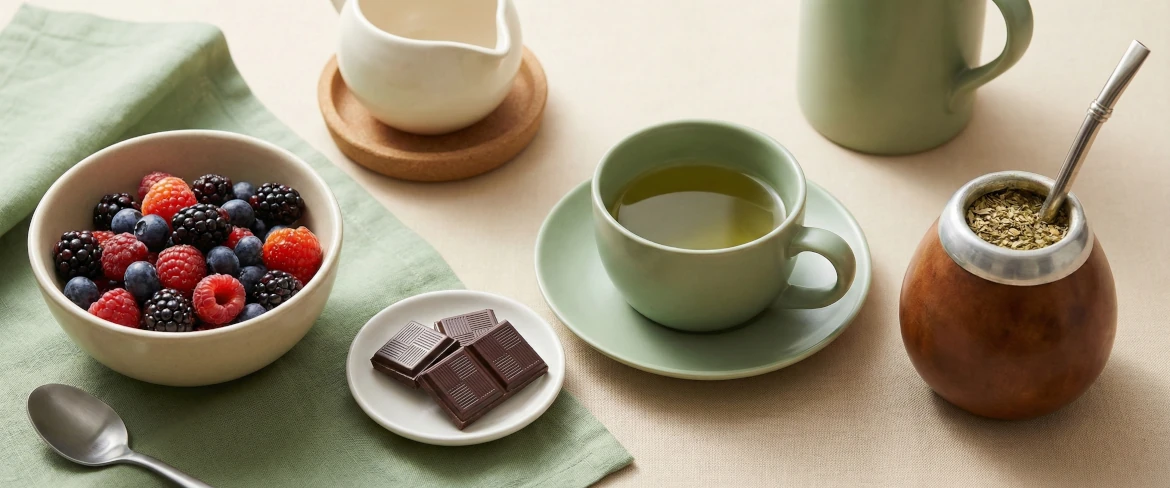 Polyfenoler og naturlige saponiner i kosten – yerba mate og planteprodukter