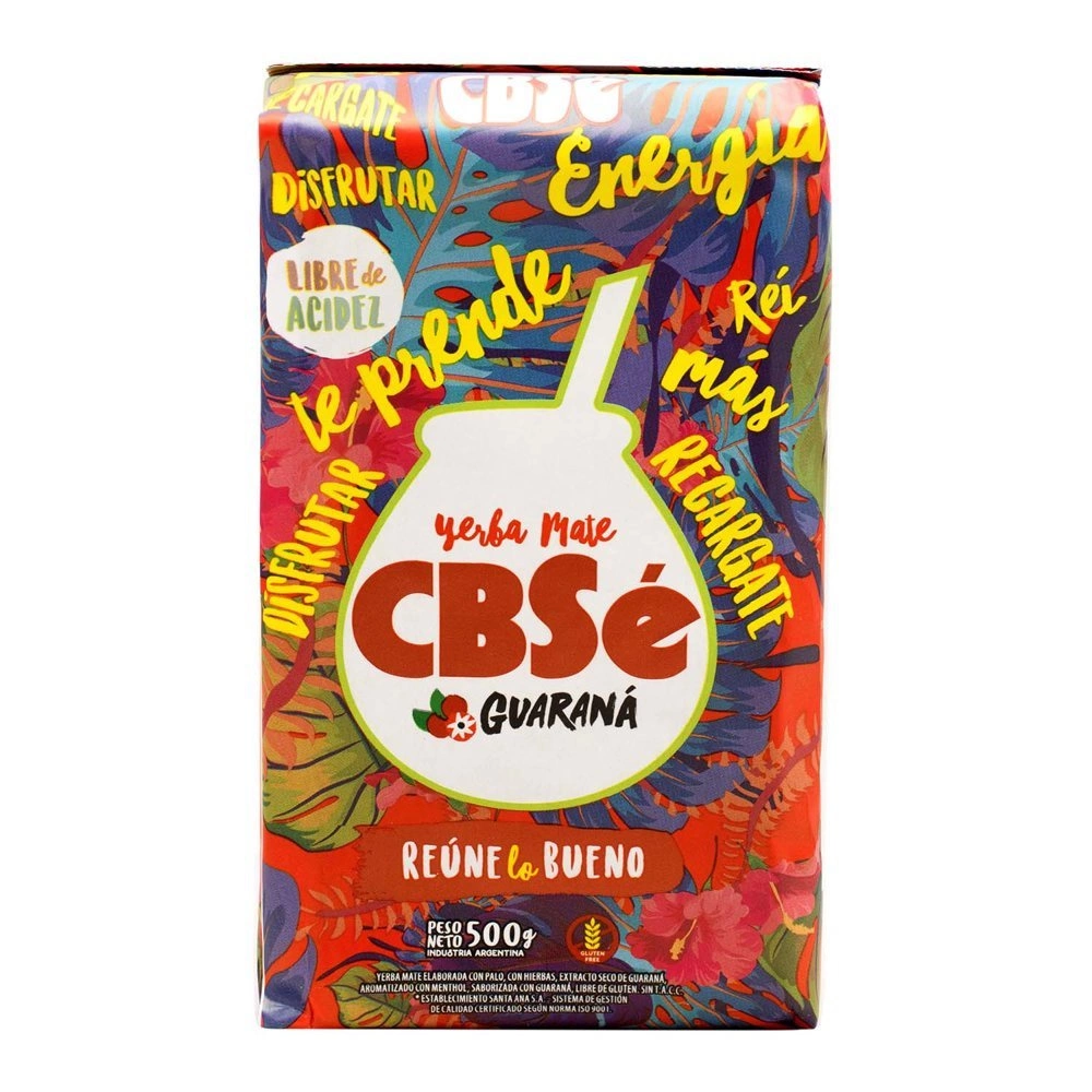 CBSé Energía Guaraná – argentinsk yerba mate med smag