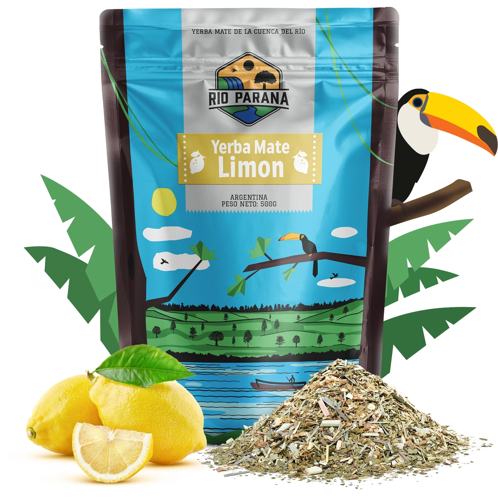 Rio Parana Limon – citron-yerba mate fra Argentina