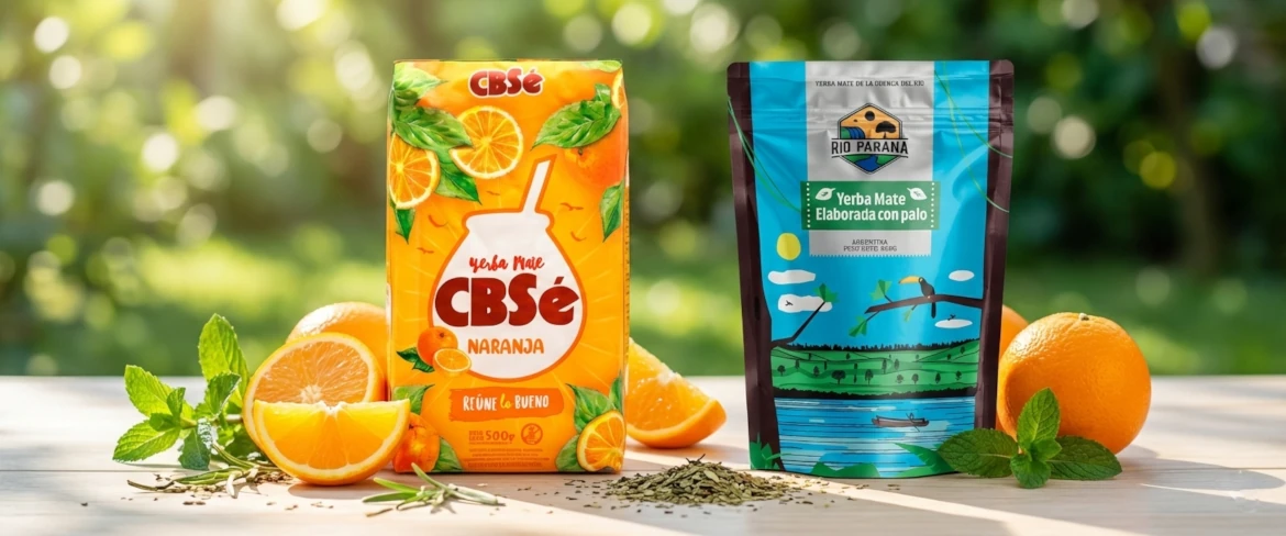 Moderne varianter af yerba mate fra Argentina – aromatiserede og urteblandinger
