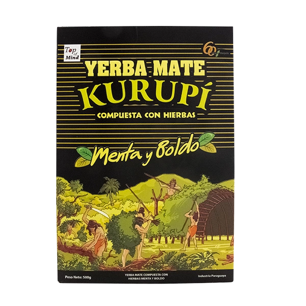 Kurupi Menta y Boldo – paraguayansk yerba mate