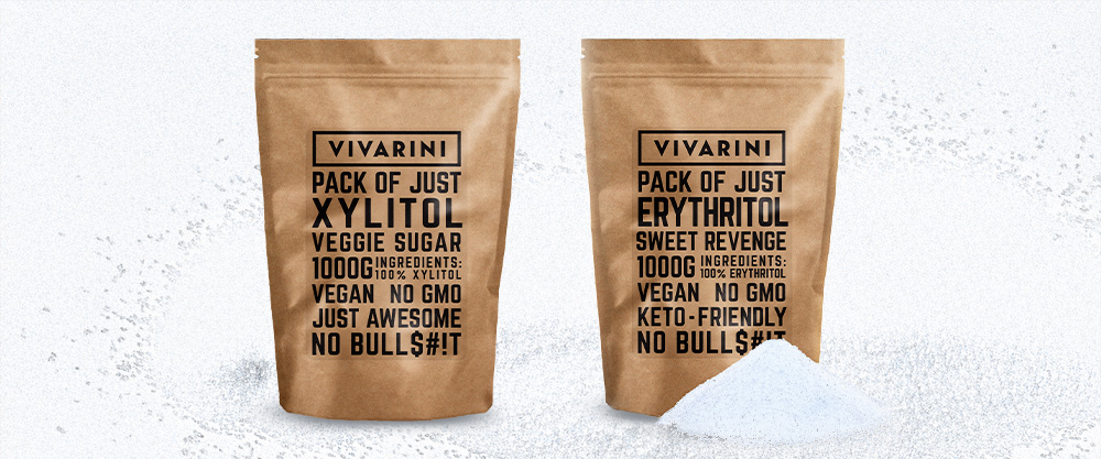 Vivarini – xylitol og erythritol