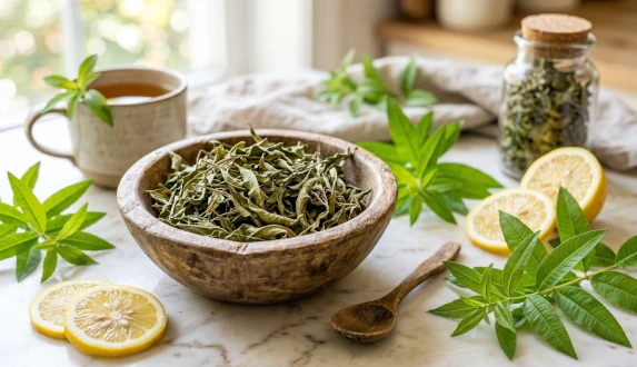 Citronverbena – hvad er det for en plante? Lær mere om dens egenskaber, virkninger og hvordan man drikker den!