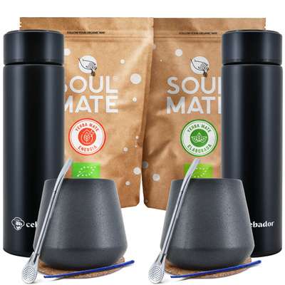 Yerba Soul Mate termokande sæt til to 1000g