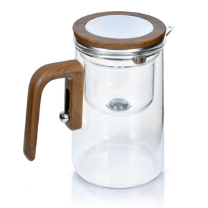 Glastepotte med magnetisk si Velora 800 ml