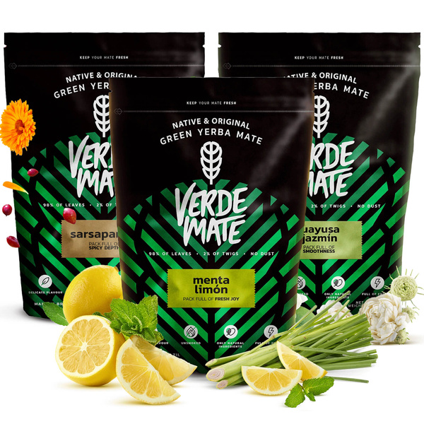 Trio Yerba Verde Mate på START for begyndere