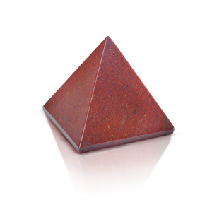 Sæt med 7 chakra-sten – pyramider
