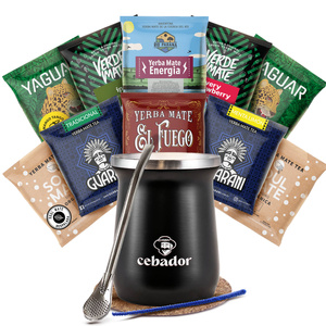 Yerba Mate Startsæt 10x50g 500g TermoMate + Bombilla