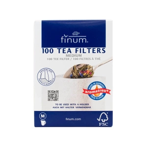Tefiltre af papir - størrelse M (100 stk.)