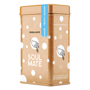 Yerbera – Metaldåse + Soul Mate Orgánica Frosty Season 0,5 kg