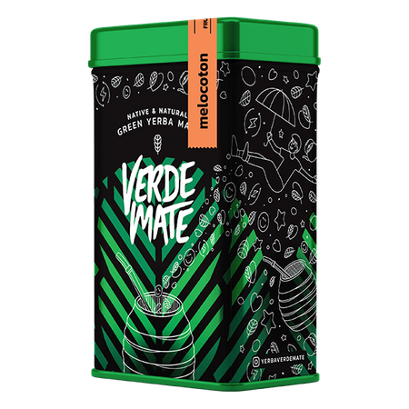 Yerbera - dåse med Verde Mate Green Melocoton 0,5 kg 