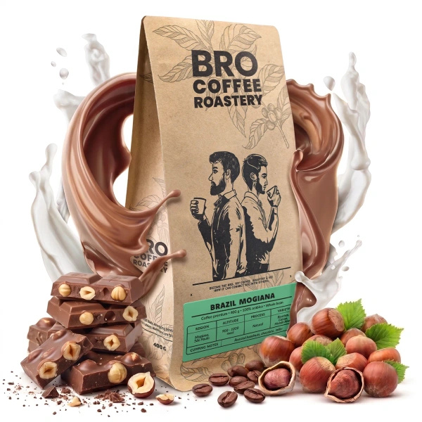 Bro Coffee Roastery – Helbønnekaffe Brazil Mogiana Premium 400 g