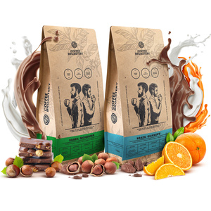 Sæt Coffee Broastery Brazil Guaxupe + Brazil Mogiana 2x1kg (2kg)