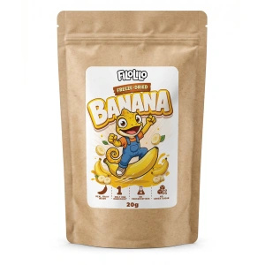 FiloLilo – Frysetørrede bananer (skiver) 20 g