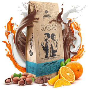 Gavesæt fra Bro Coffee Roastery: 3× brasiliansk kaffe + krus