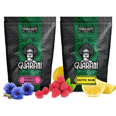 Yerba Mate Guarani Fruit Duet 2x500g sæt