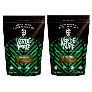 Yerba Mate-sæt: Verde Mate Organica 2x500g