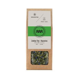 Aromantra x Mary Rose – Stjernetegn-te – Vandmanden (grøn te) 50 g