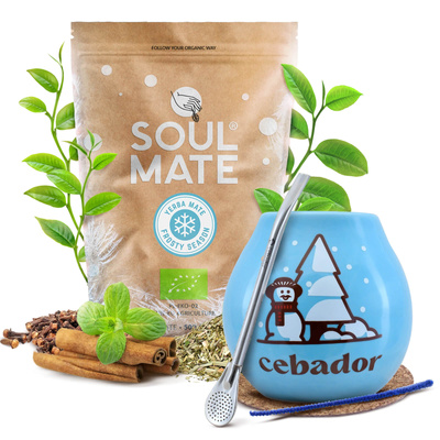 Yerba mate Vinter startsæt Soul Mate Frosty 500g