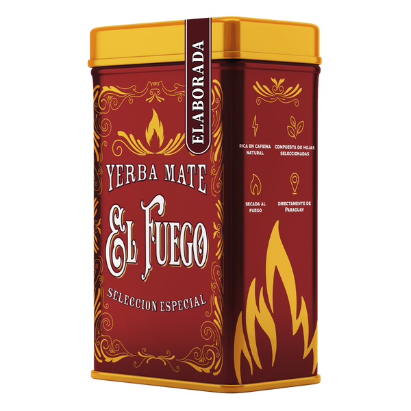 Yerbera – Metaldåse + El Fuego Elaborada 0,5 kg