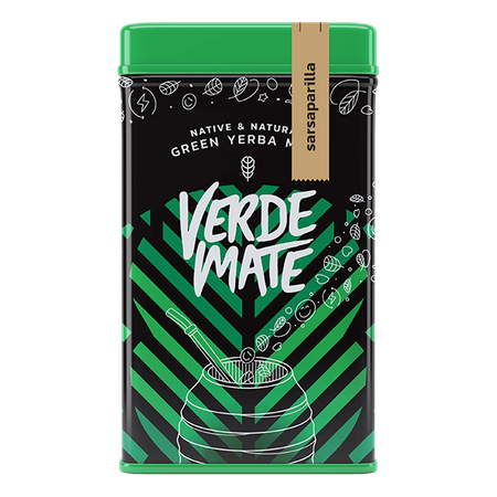 Yerbera - Dåse + Verde Mate Grøn Sarsaparilla 0,5 kg 