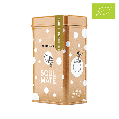 Yerbera - blikdåse + Soul Mate Siempre 0,5 kg