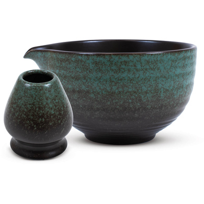 Sæt med tilbehør til brygning af matcha-te