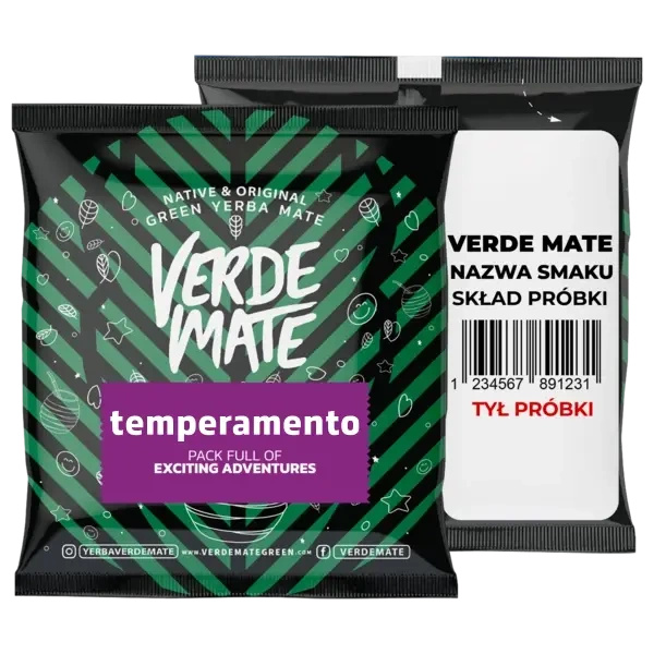 Sæt Yerba Mate Green 500g Kalabas Bombilla 10x50g