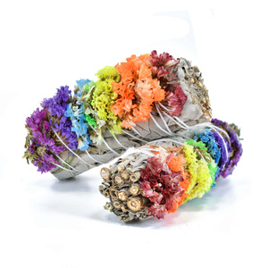 Gavesæt: Palo Santo 50 g + hvid salvie "Syv Chakraer"