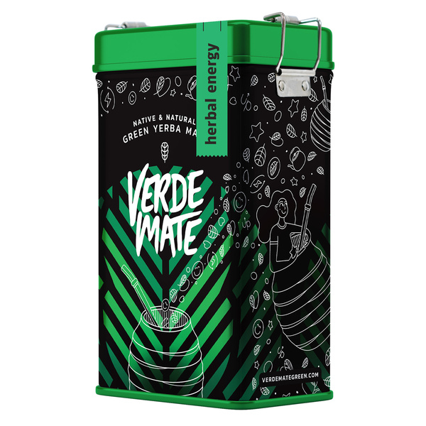 Yerbera – Metaldåse + Verde Mate Green Herbal Energy 0,5 kg