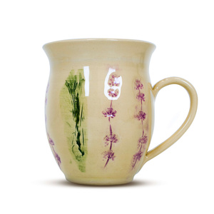 Keramikkrus Flora Pink 350 ml – Crater-serien