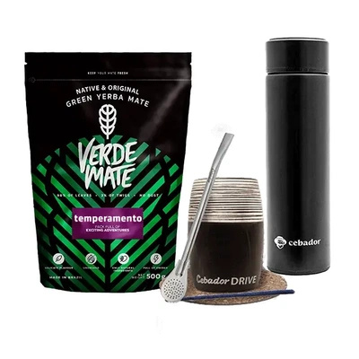 Sæt Yerba Verde Mate Grøn 500g 0,5kg