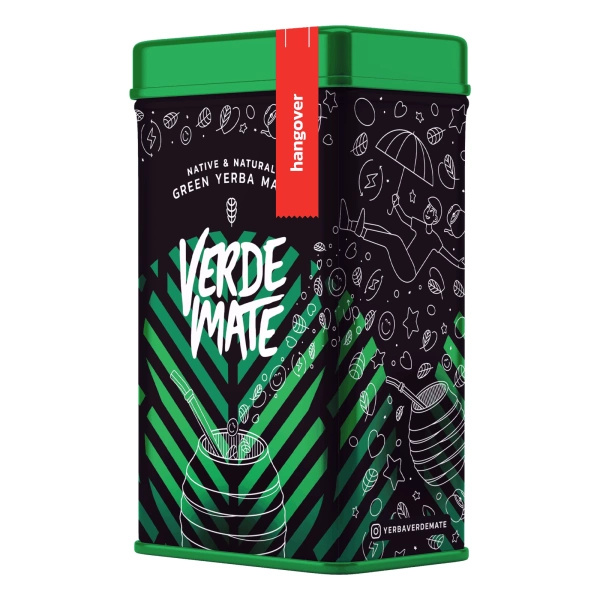 Yerbera – Metaldåse + Verde Mate Green Hangover 0,5 kg