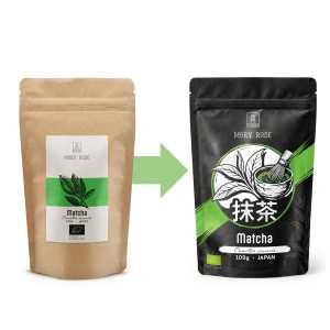 Gavesæt: 3x japansk matcha + bambustilbehør
