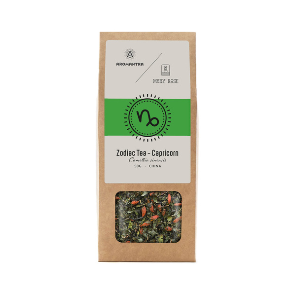 Aromantra x Mary Rose – Stjernetegn-te – Stenbukken (sort te) 50 g