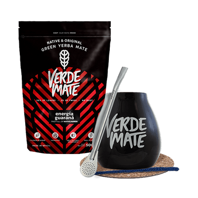 Sæt Yerba Verde Mate Energia 0,5kg