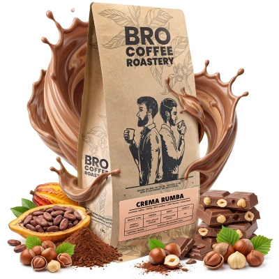 Bro Coffee Roastery – Helbønnekaffe Crema Rumba 1 kg