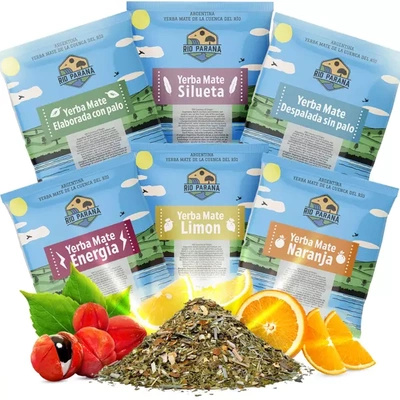 Yerba Mate Rio Parana prøvesæt