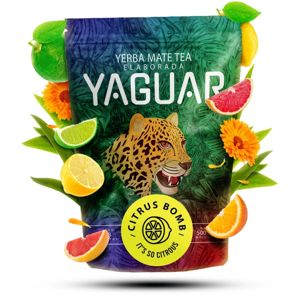 Yerba Mate bedste frugtsæt 3x500g